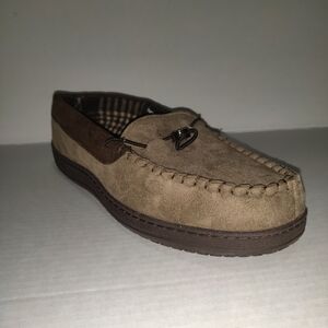 Weatherproof  Men's Slippers Taupe soze XL 12-13 Mens